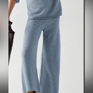 Free people FP Hailee Beach Lounge Pants Teal blue m